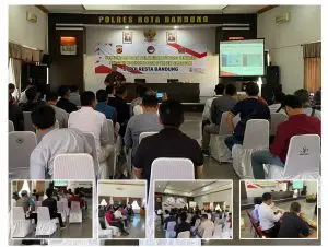 Image for article: Integrity Indonesia mengadakan pelatihan identifikasi obat palsu di Polresta Bandung